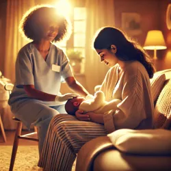 Sage-femme : Soins de maternité à domicile